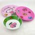 Dinette - Set de 3 Assiettes Ma Rose (28.50 €)