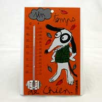 Thermomètre un temps de chien