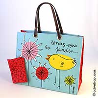 Cabas 100Drine - Jardin