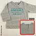 Tee-shirt ML - Adorable Gris (24 €)
