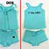 Ensemble P'Tite Lolita - Turquoise (41 €)