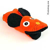 Gant de toilette - Souris Orange