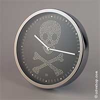 Horloge - Tête de Mort