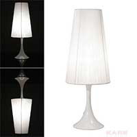 Lampe Organza Blanche