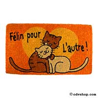 Paillasson - Félin pour l'autre