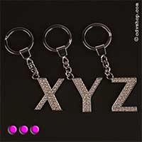 Porte-clefs - Lettre de U à Z