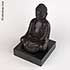 Bouddha Méditation - Bronze (130 €)