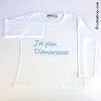 Tee-shirt ML - J'ai plein d'Amoureuses