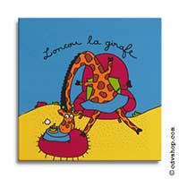 Tableau Enfant - Girafe