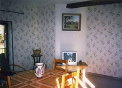 intérieur meublé (table)